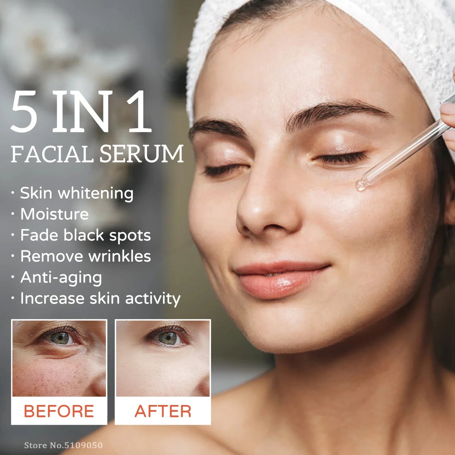 5 In 1 Face Anti Wrinkle Aging Serum