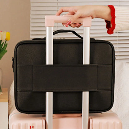 Cosmetic Travel Bag With LED Mirror